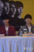 Presscon Concert  B1A4 at Jakarta